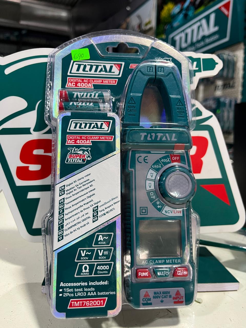 AMPERIMETRO 400A TMT762001